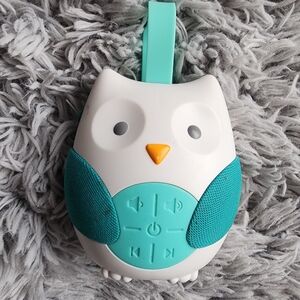 Skip Hop Stroll & Go Portable Owl Baby Soother Sound Machine‎ Teal And White